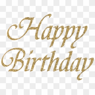 Detail Happy Birthday Gold Png Nomer 30