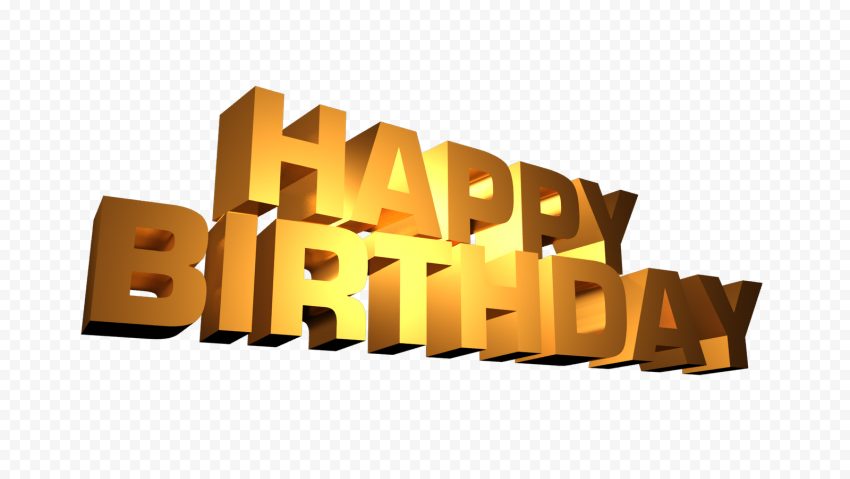 Detail Happy Birthday Gold Png Nomer 44