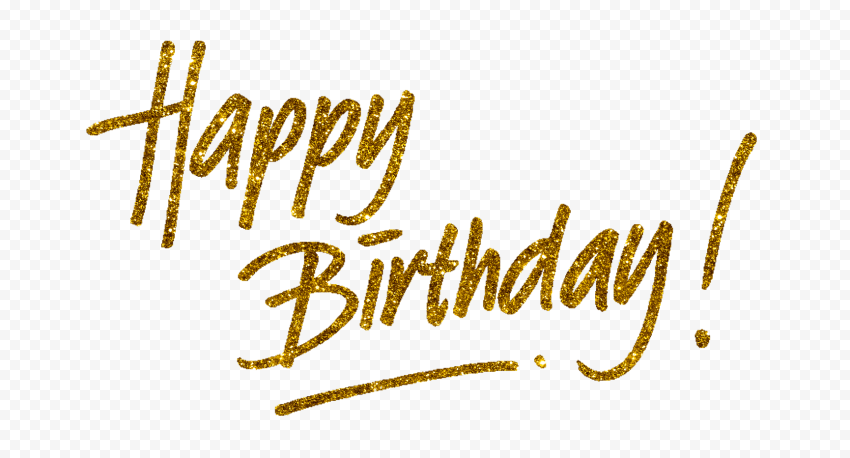 Detail Happy Birthday Gold Png Nomer 9
