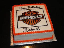 Download Happy Birthday Harley Davidson Cake Nomer 12