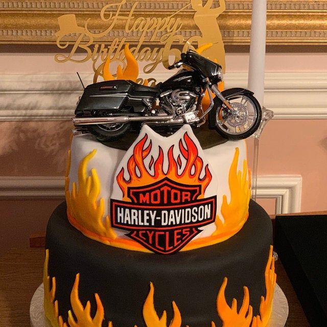 Detail Happy Birthday Harley Davidson Cake Nomer 28