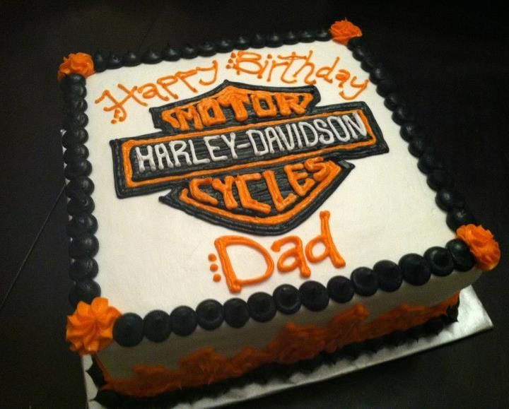 Detail Happy Birthday Harley Davidson Cake Nomer 33