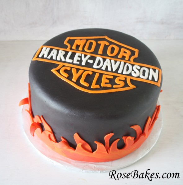 Detail Happy Birthday Harley Davidson Cake Nomer 34