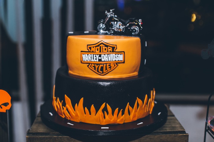 Detail Happy Birthday Harley Davidson Cake Nomer 38