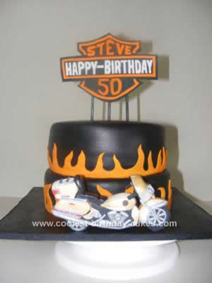 Detail Happy Birthday Harley Davidson Cake Nomer 43