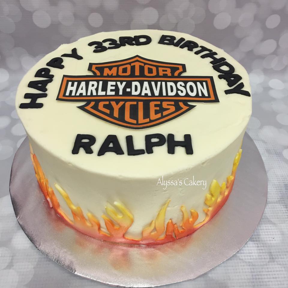 Detail Happy Birthday Harley Davidson Cake Nomer 53