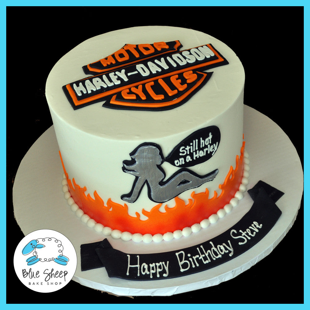 Detail Happy Birthday Harley Davidson Cake Nomer 54