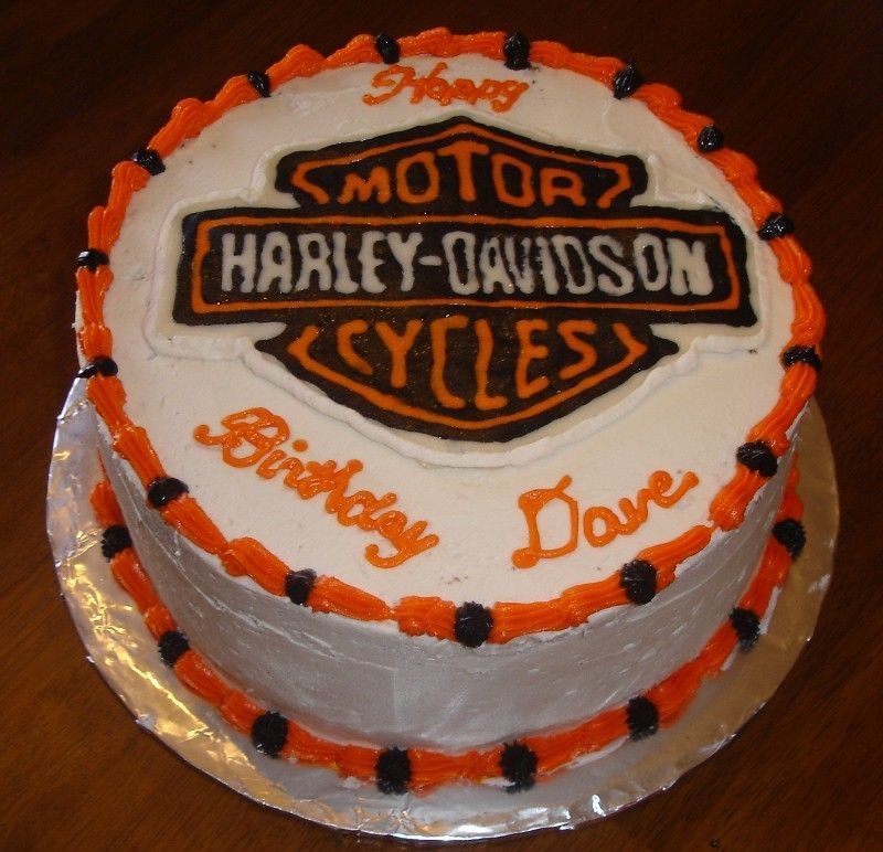 Detail Happy Birthday Harley Davidson Cake Nomer 7