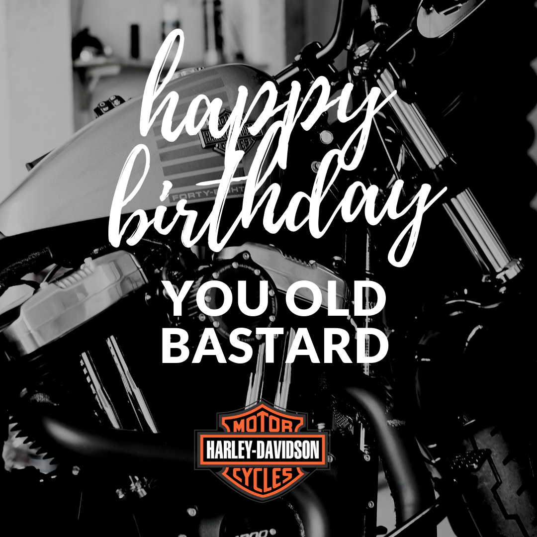 Detail Happy Birthday Harley Davidson Pictures Nomer 14