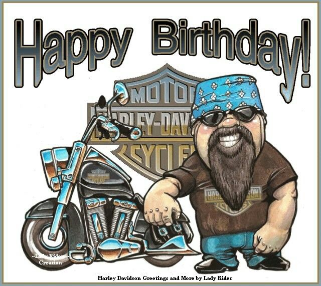 Detail Happy Birthday Harley Images Nomer 2