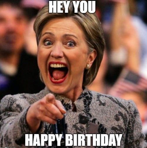 Detail Happy Birthday Hillary Clinton Meme Nomer 14