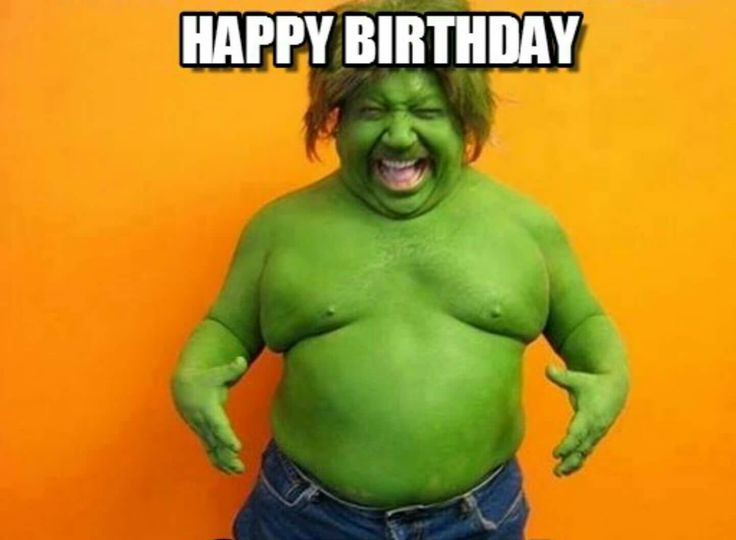 Detail Happy Birthday Hulk Meme Nomer 25