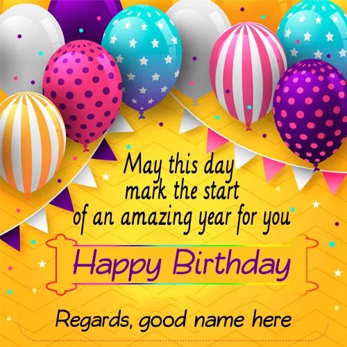 Detail Happy Birthday Images Free Download With Name Nomer 11