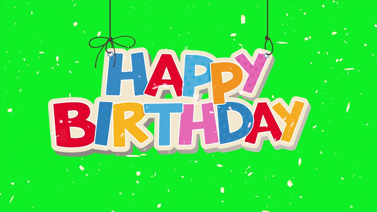 Detail Happy Birthday Images In Green Nomer 19