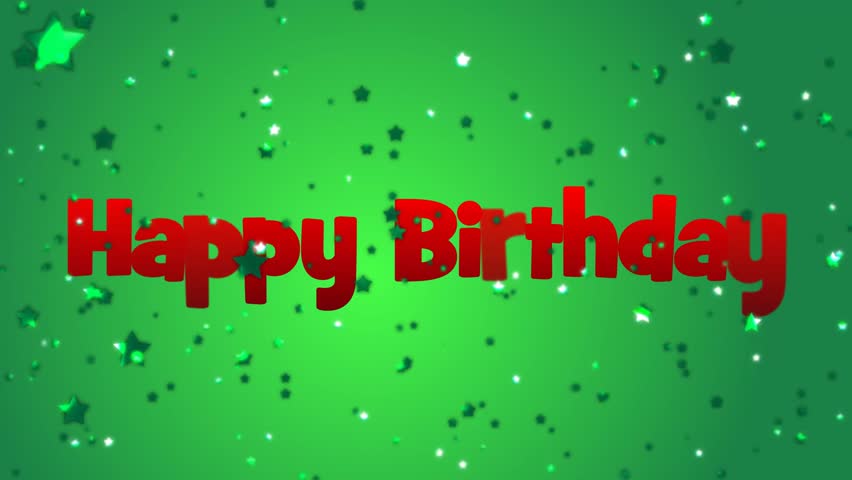 Detail Happy Birthday Images In Green Nomer 23