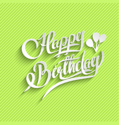Detail Happy Birthday Images In Green Nomer 32
