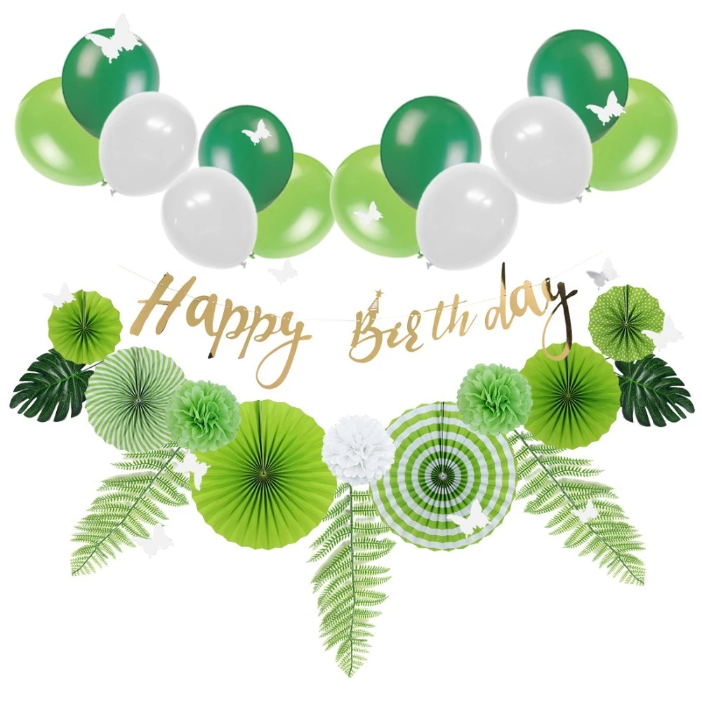 Detail Happy Birthday Images In Green Nomer 36