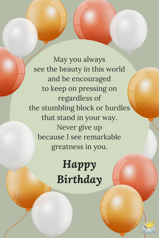 Detail Happy Birthday Inspirational Quotes Nomer 3