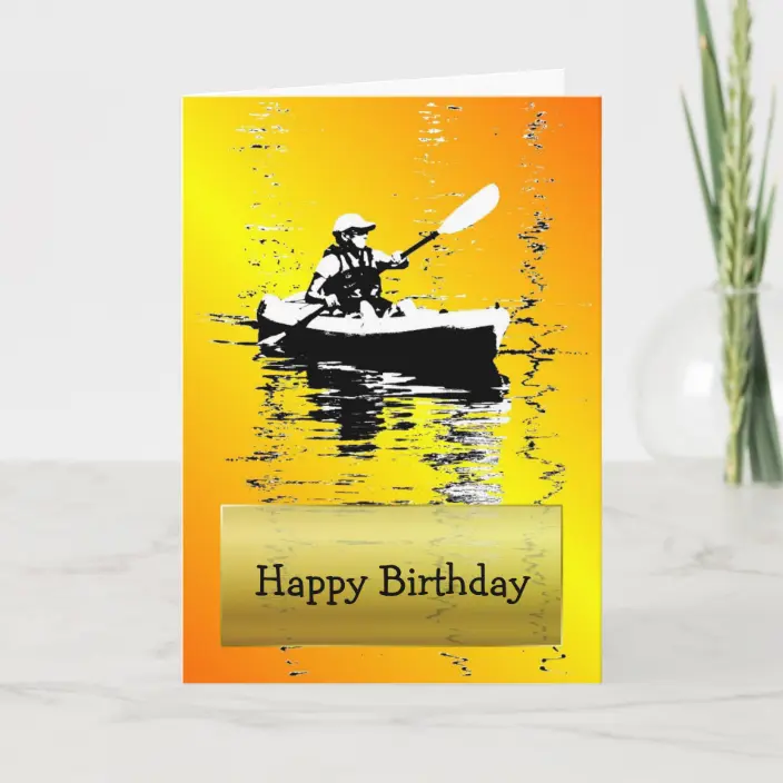 Detail Happy Birthday Kayak Images Nomer 4