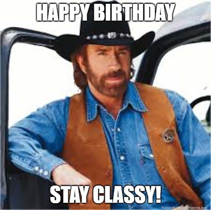 Detail Happy Birthday Meme Chuck Norris Nomer 29