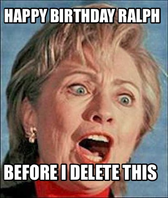 Detail Happy Birthday Meme Hillary Nomer 11