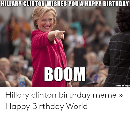 Detail Happy Birthday Meme Hillary Nomer 24