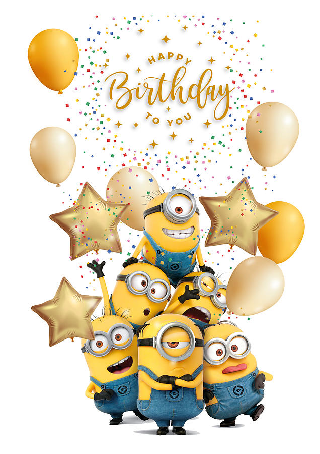 Happy Birthday Minions Pics - KibrisPDR