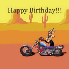Detail Happy Birthday Motorcycle Clipart Nomer 5