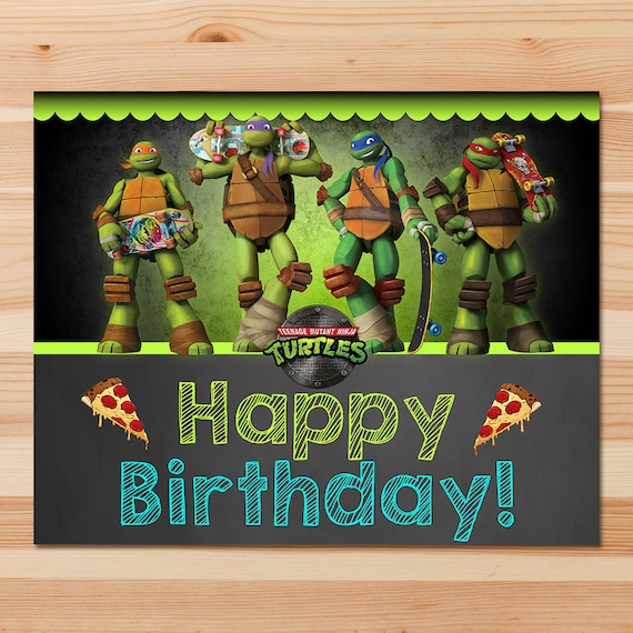 Detail Happy Birthday Ninja Turtles Images Nomer 29