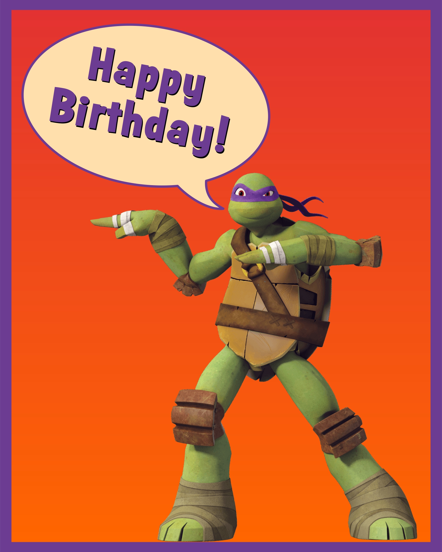 Detail Happy Birthday Ninja Turtles Images Nomer 48