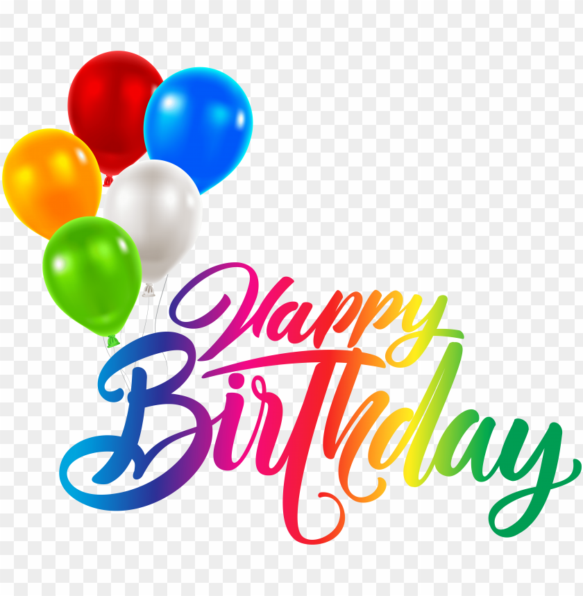 Happy Birthday Png Transparent - KibrisPDR