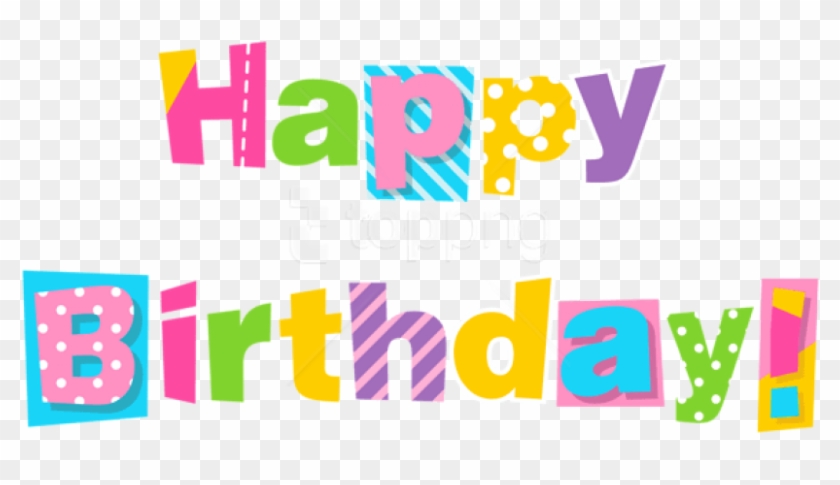 Detail Happy Birthday Png Transparent Nomer 21