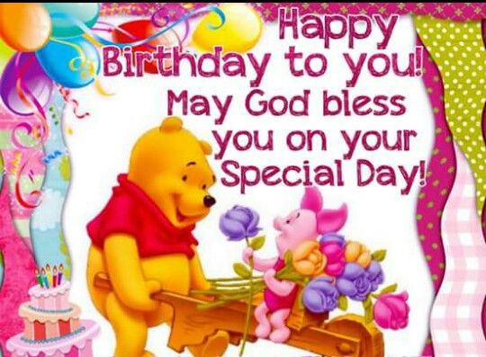 Detail Happy Birthday Pooh Bear Images Nomer 2