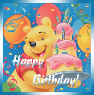 Detail Happy Birthday Pooh Bear Images Nomer 13