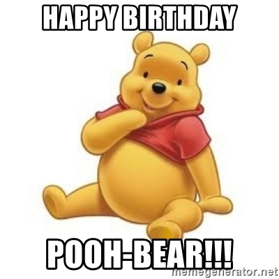 Detail Happy Birthday Pooh Bear Images Nomer 48