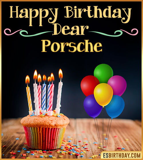 Detail Happy Birthday Porsche Images Nomer 51