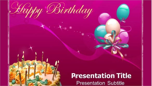 Detail Happy Birthday Ppt Nomer 20