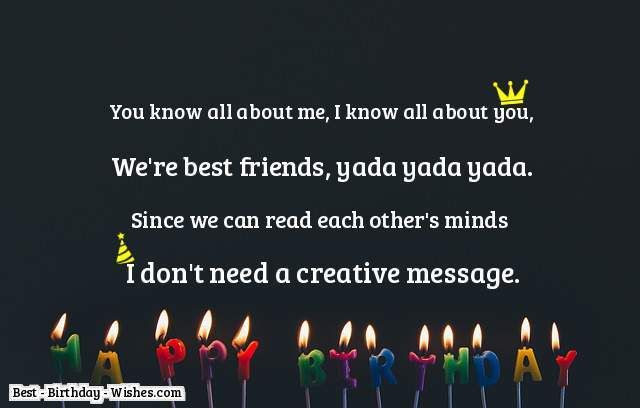 Detail Happy Birthday Quotes For Best Friend Nomer 43