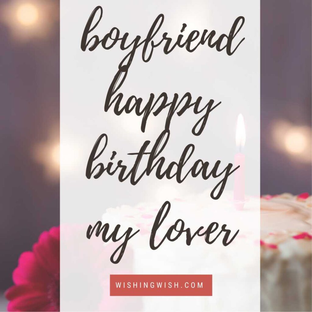 Detail Happy Birthday Quotes To My Boyfriend Nomer 57