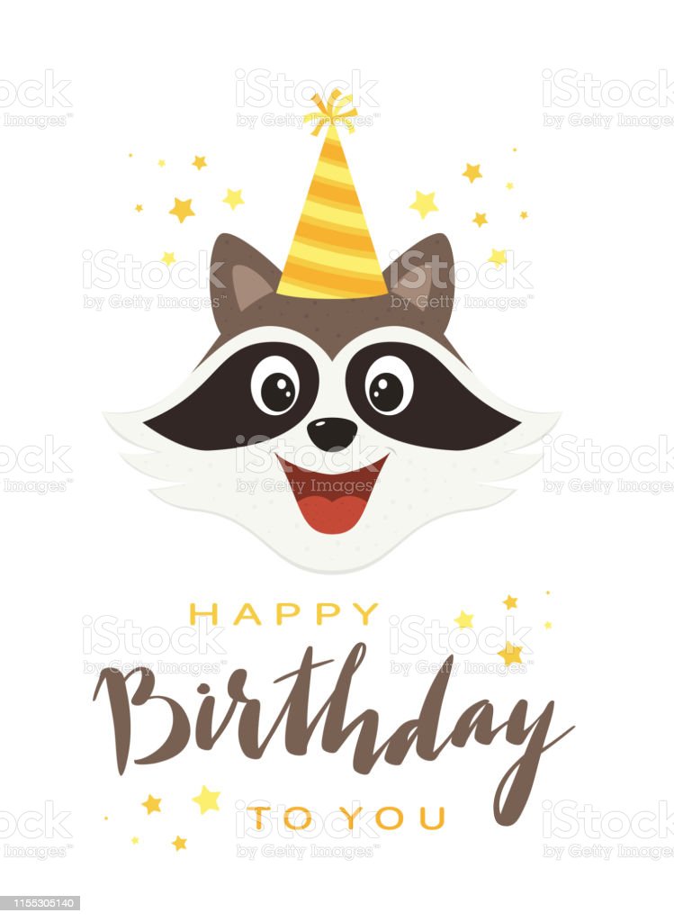 Detail Happy Birthday Raccoon Images Nomer 18