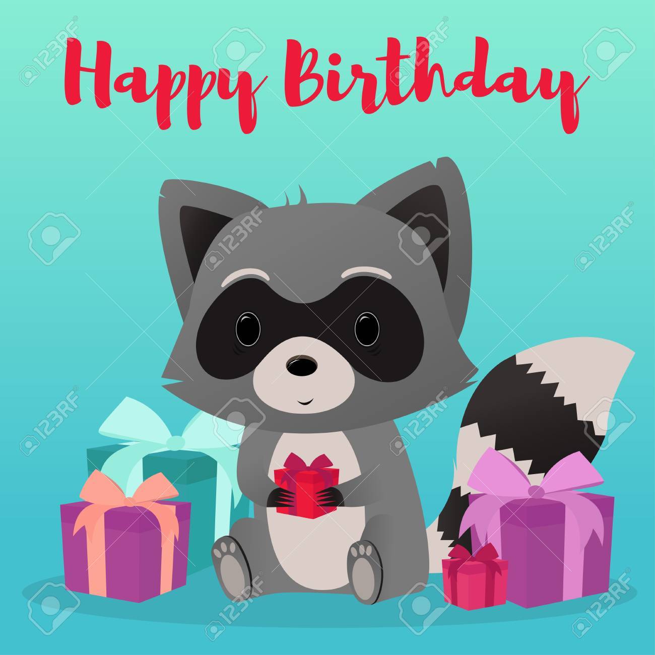 Detail Happy Birthday Raccoon Images Nomer 43