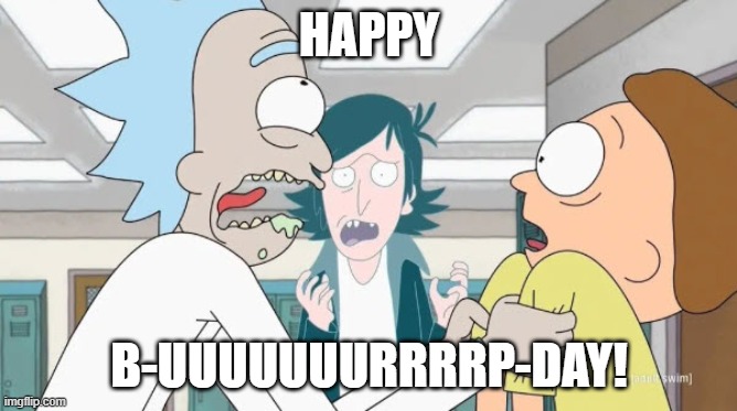 Detail Happy Birthday Rick And Morty Meme Nomer 11