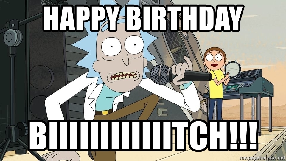 Detail Happy Birthday Rick And Morty Meme Nomer 6