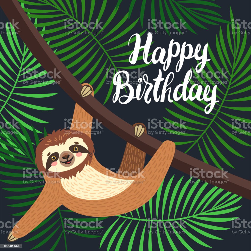 Detail Happy Birthday Sloth Images Nomer 16