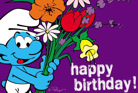 Detail Happy Birthday Smurf Images Nomer 12