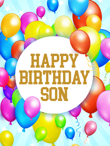 Detail Happy Birthday Son Free Clip Art Nomer 13