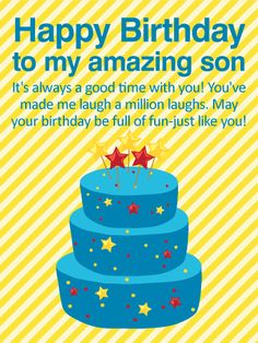 Detail Happy Birthday Son Free Clip Art Nomer 18