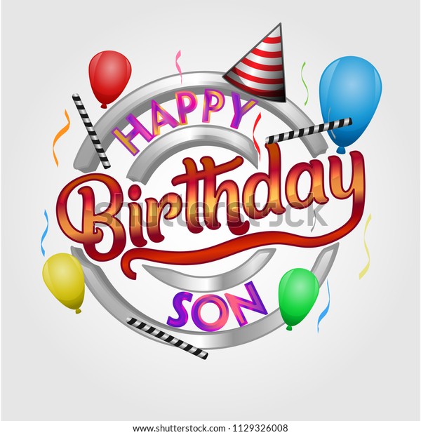 Detail Happy Birthday Son Free Clip Art Nomer 3