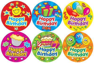 Detail Happy Birthday Stickers With Name Free Nomer 29