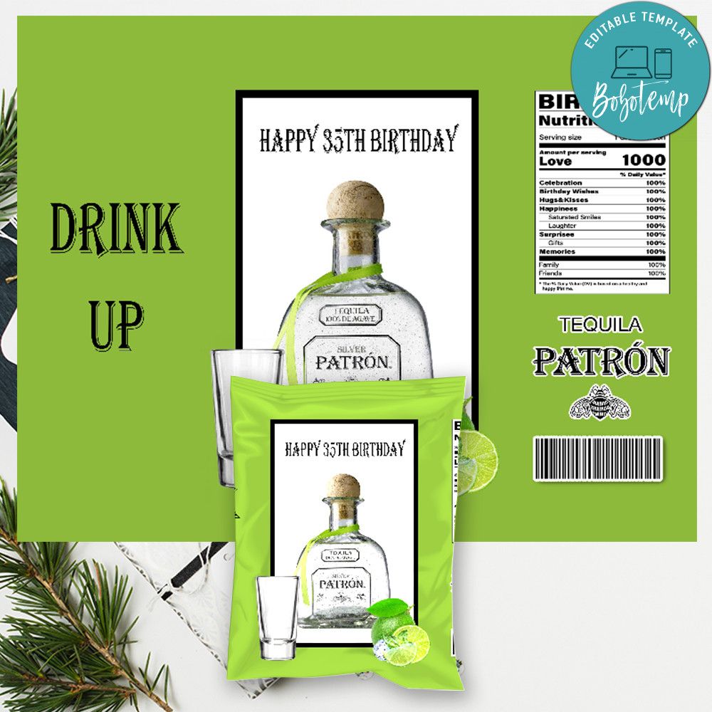 Detail Happy Birthday Tequila Graphics Nomer 46